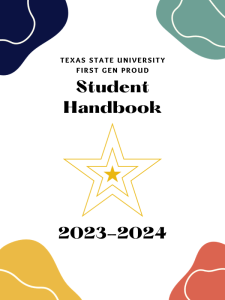 First Generation Student Handbook book cover