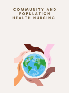 Community and Population Health Nursing book cover