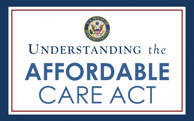 Image showing text that reads understanding the affordable care act